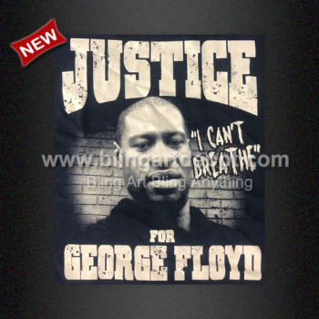 Popular Heat Press Vinyl Transfer Justice for George Floyd for Garment Popular Heat Press Vinyl Transfer Justice for George Floyd for Garment